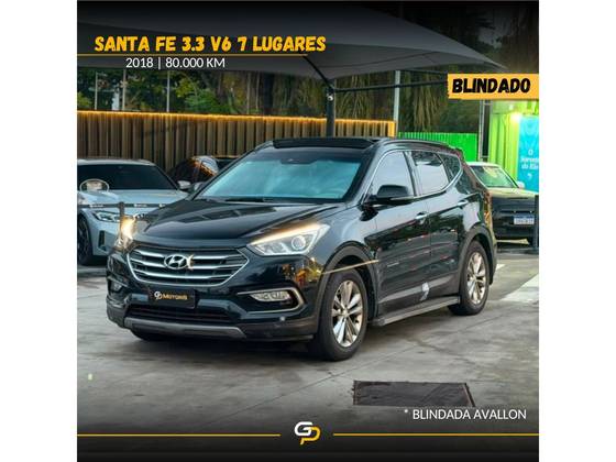 HYUNDAI SANTA FÉ 3.3 MPFI 4X4 7 LUGARES V6 270CV GASOLINA 4P AUTOMÁTICO